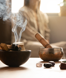 Energy flows where holistic care wellness goes
