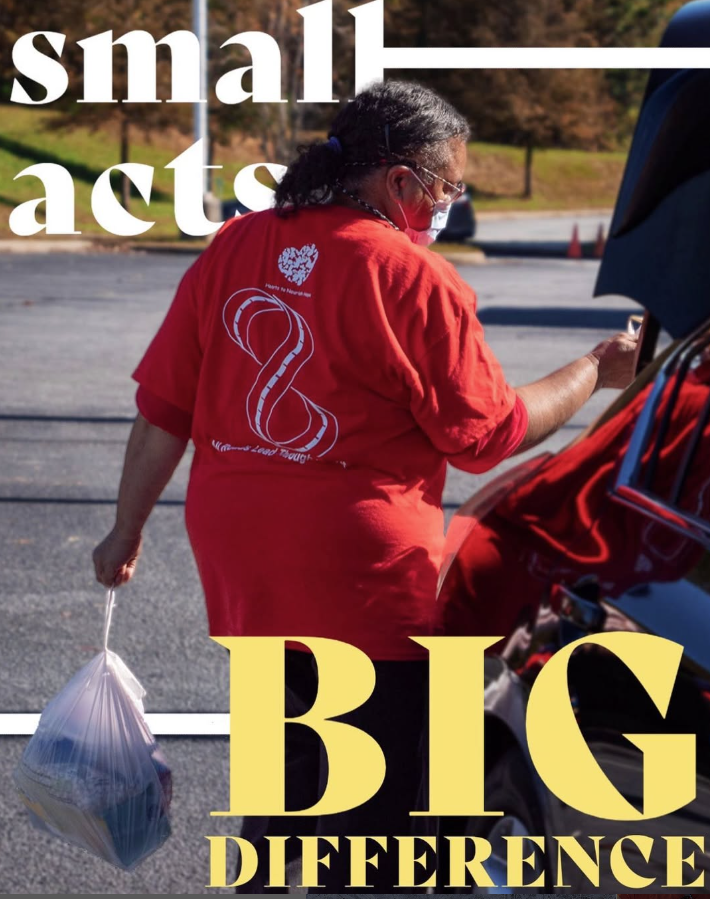 Heart to Nourish Hope message highlighting how small acts of kindness, generosity, and service can create meaningful change for individuals, families, and communities in need.