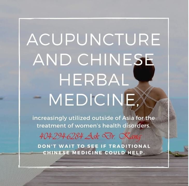 Medical Acupuncture & Nutrition business postcard displaying key services, contact information, and holistic care offerings including acupuncture, nutrition support, herbal medicine, and integrative wellness therapies.