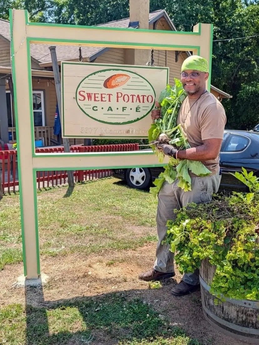 Fresh Garden Harvest – Sweet Potato Cafe