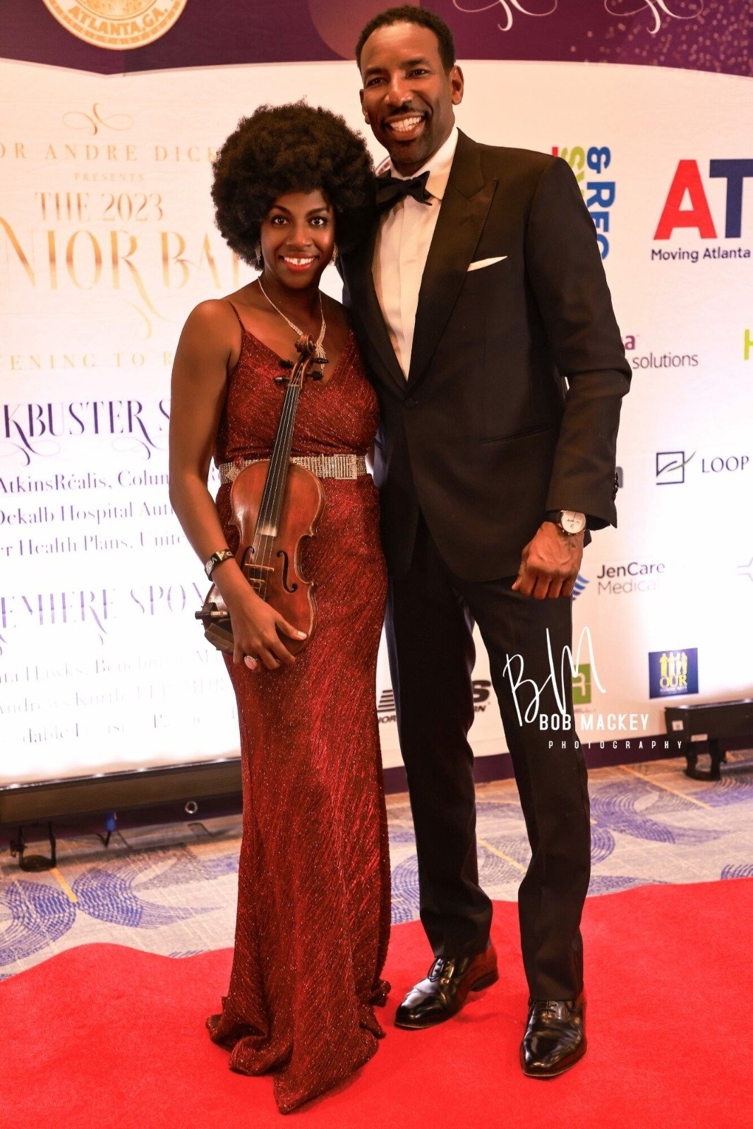 Kim Strings Performing at 2023 Junior Ball Gala Atlanta – Kim Strings Music Event Performance
